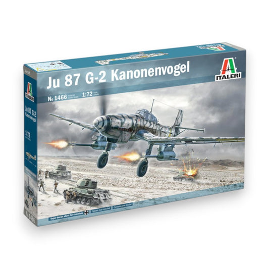 Ju-87 G2 Kanonenvogel Model Kit 1/72