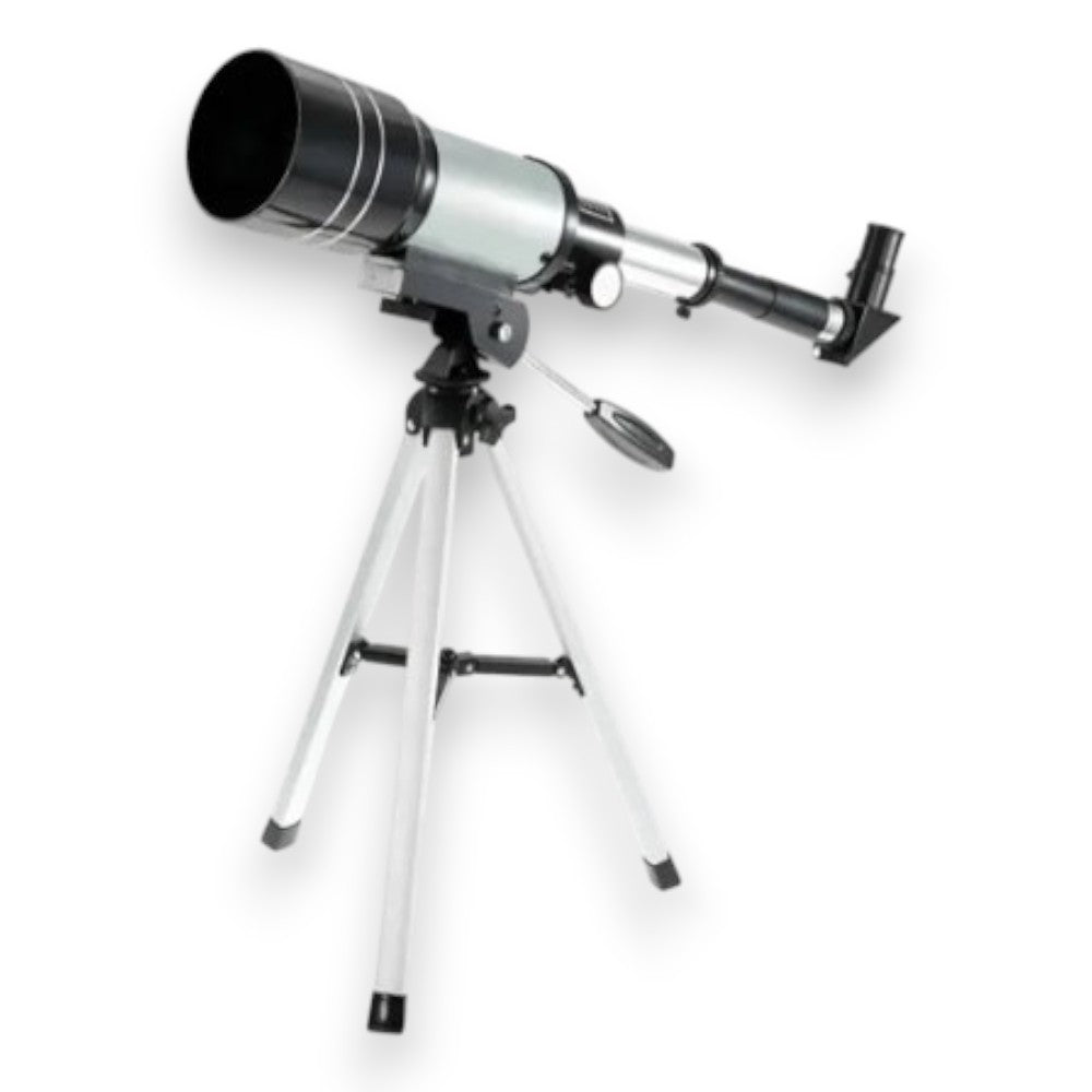 Telescopio Astronómico Básico para Niños AZM70300 Plateado