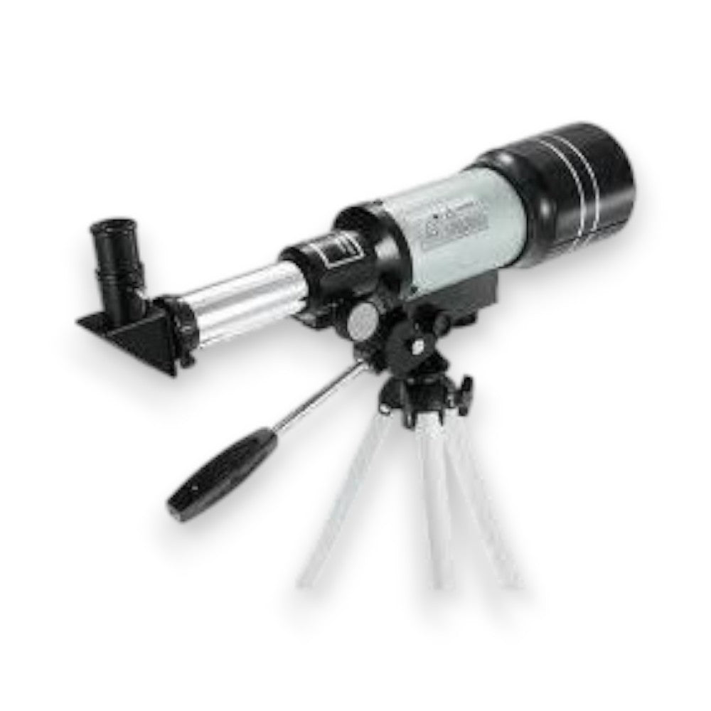 Telescopio Astronómico Básico para Niños AZM70300 Plateado