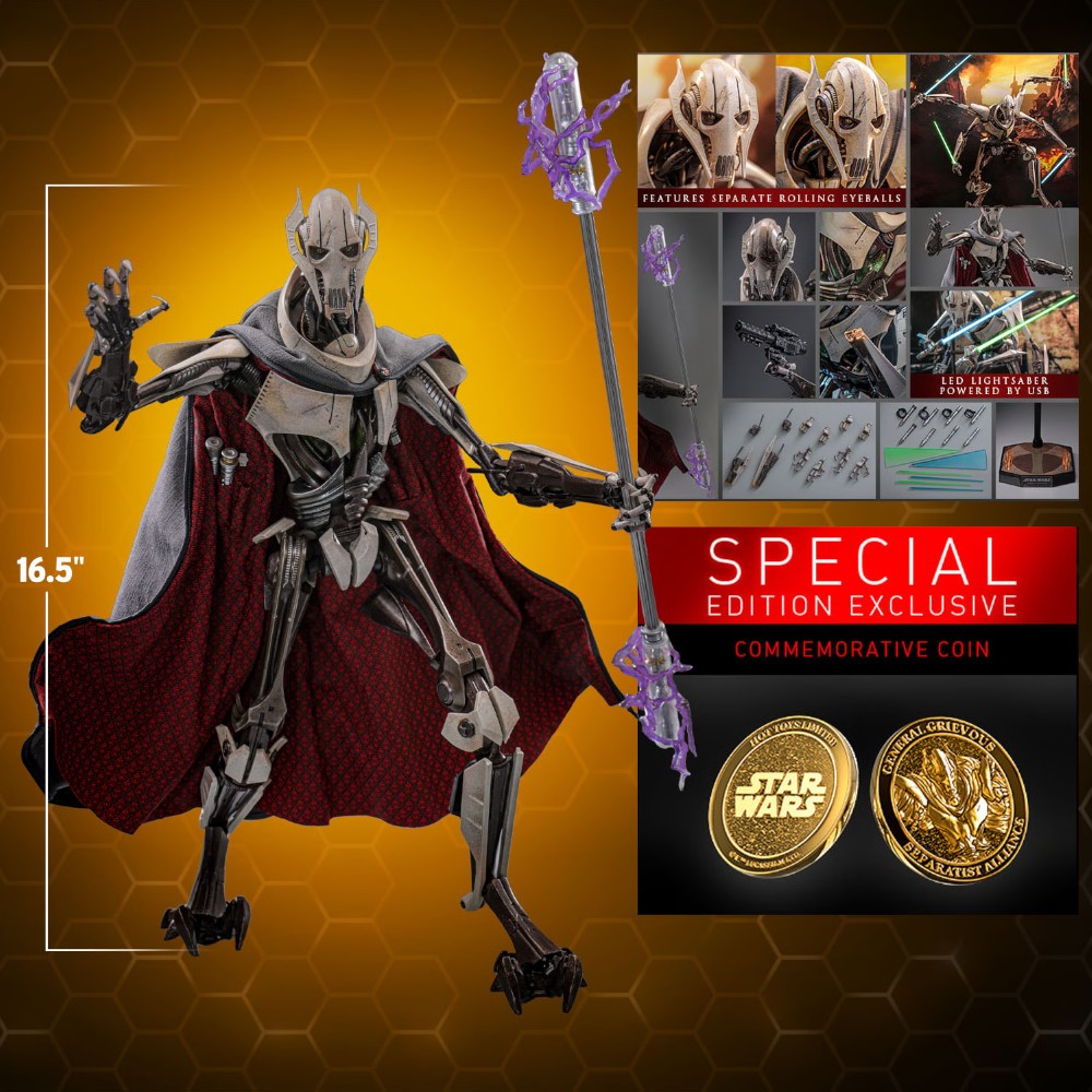 Star Wars General Grievous Special Edition 1/6