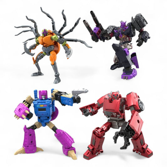 Transformers Legacy United Vs Multipack Box Set - Cliffjumper - Tarantulas - Squeezeplay - Tarn