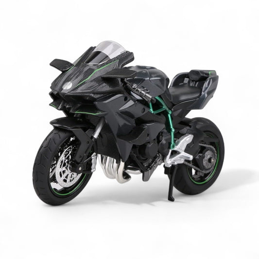Motocicleta Ninja H2R Luces y Sonido 1/12