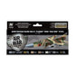 Air War Color Series - Soviet/Russian Colors MiG-23 Flogger from 70's to 90's Set 71606 8 un.