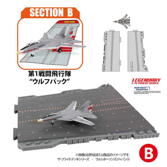 Legendary F-14 Tomcat Series - "B" VF-1 Wolfpack 1/200