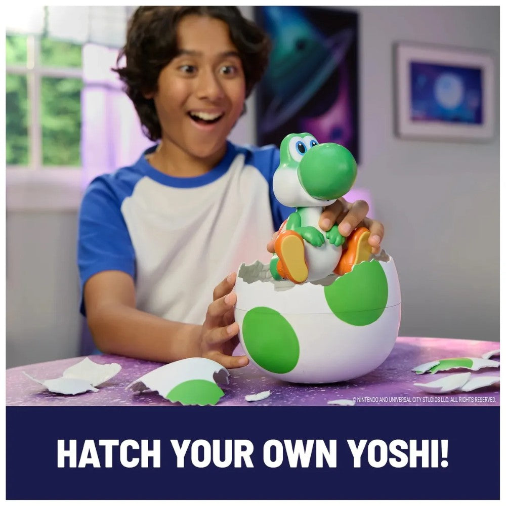 The Super Mario Galaxy Movie Hatchin' Yoshi Interactivo