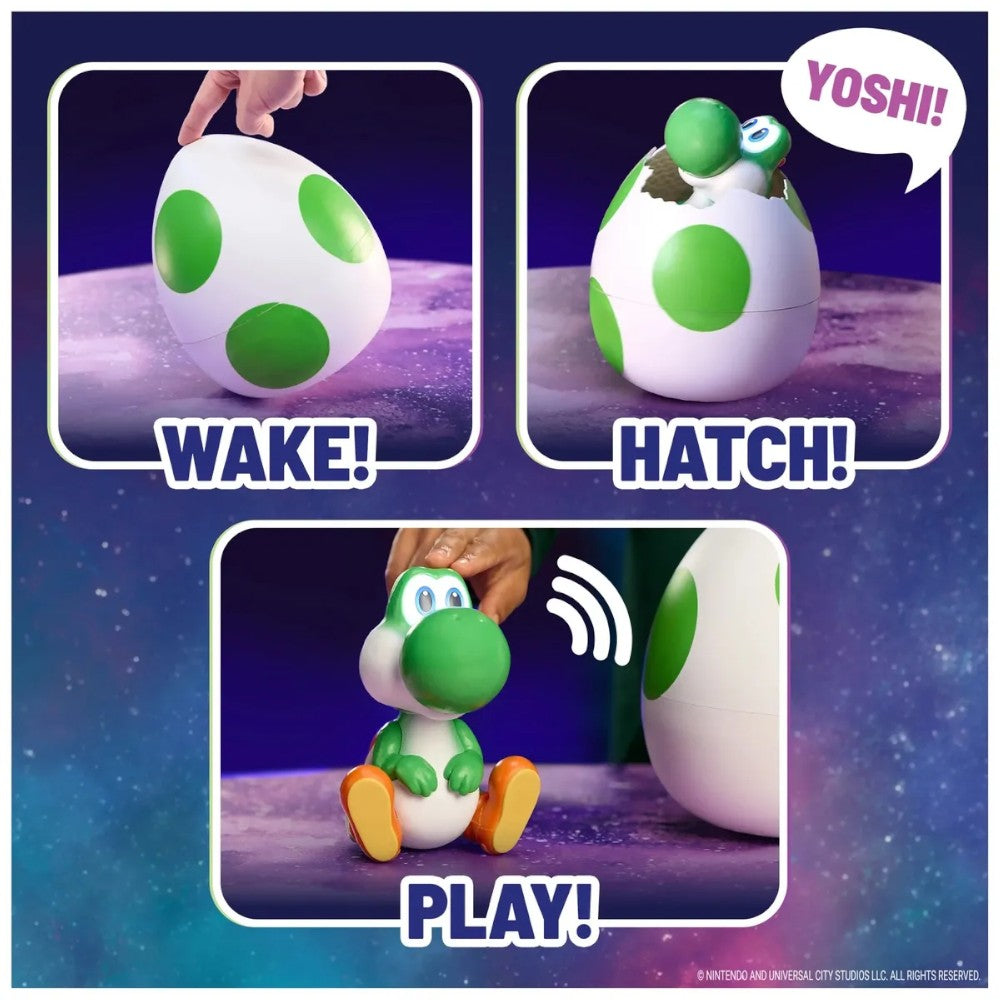 The Super Mario Galaxy Movie Hatchin' Yoshi Interactivo