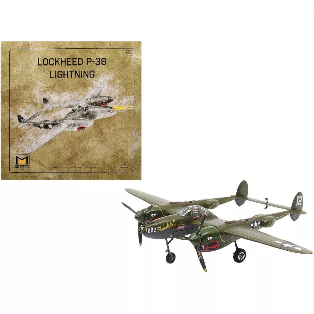 Lockheed P-38 Lightning Fighter Aircraft "Twin Dragons" (1944) US Army Air Forces 1/72