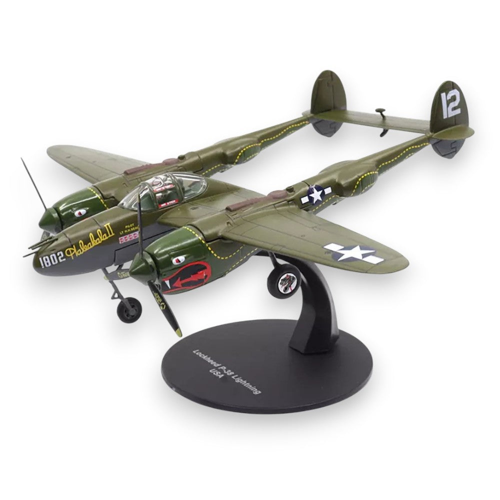 Lockheed P-38 Lightning Fighter Aircraft "Twin Dragons" 1944 US Army Air Forces 1/72