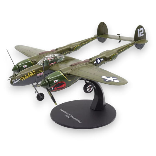 Lockheed P-38 Lightning Fighter Aircraft "Twin Dragons" 1944 US Army Air Forces 1/72