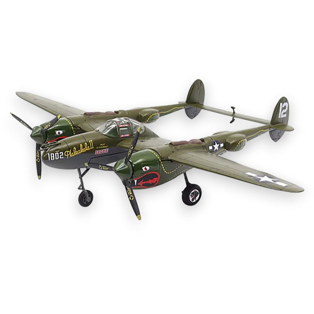 Lockheed P-38 Lightning Fighter Aircraft "Twin Dragons" (1944) US Army Air Forces 1/72