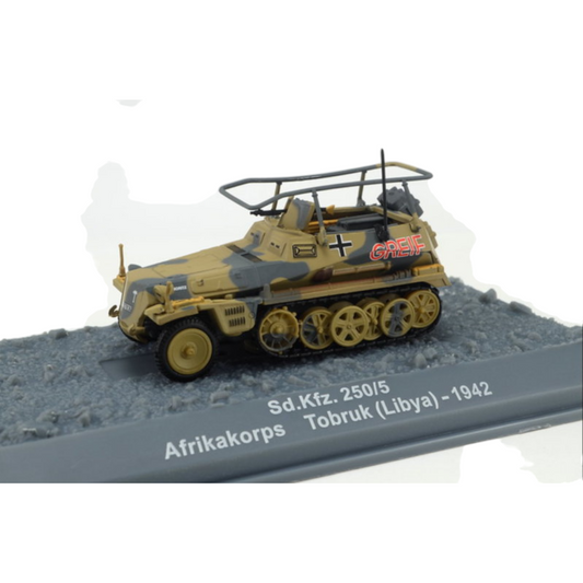Sd.Kfz. 250/5 Afrikakorps, Tobruk Libia , 1942 1/72