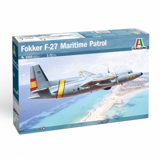 Fokker F-27 SAR Maritime Patrol Model Kit 1/72
