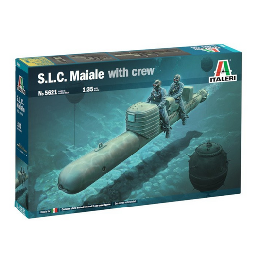 S.L.C. Maiale with Crew Model Kit 1/35