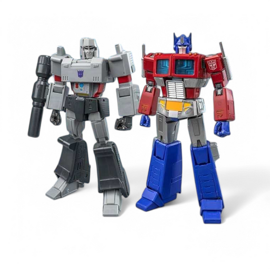 Transformers Optimus Prime and Megatron G1 Advanced Model Kit Set