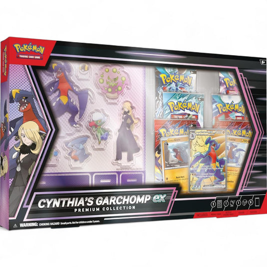 Pokemon TCG: Cynthia’s Garchomp ex Premium Collection English