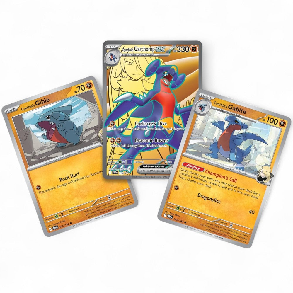 Pokemon TCG: Cynthia’s Garchomp ex Premium Collection English
