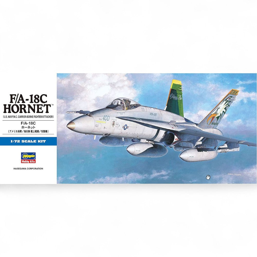 F/A-18C Hornet U.S. Navy/M.C. Carrier-Borne Fighter/Attacker Model Kit 1/72