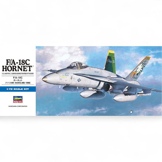 F/A-18C Hornet U.S. Navy/M.C. Carrier-Borne Fighter/Attacker Model Kit 1/72
