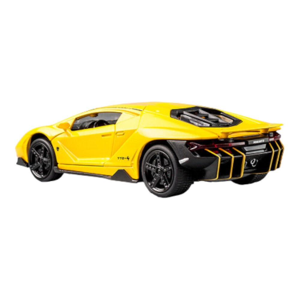 Lamborghini Centenario Amarillo Luces y Sonido 1/30