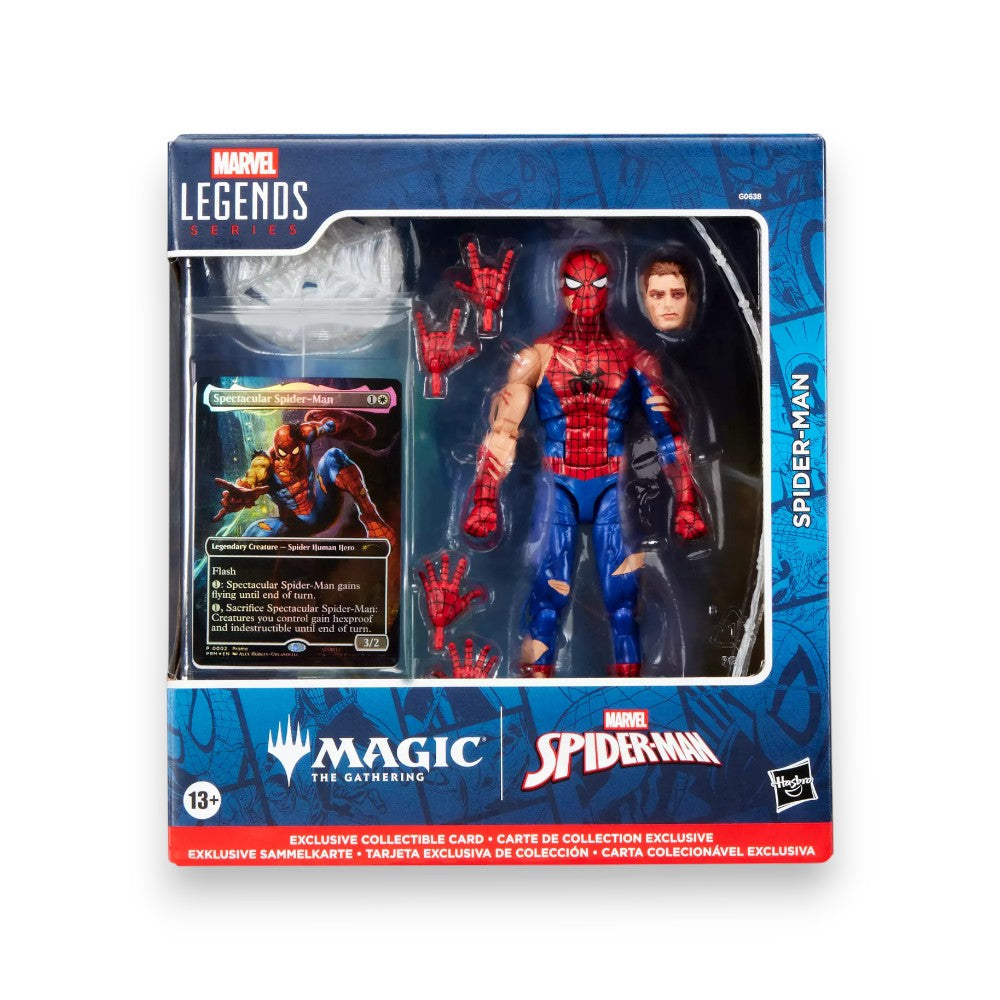 Marvel Legends Series Magic: The Gathering Battle-Damaged Spider-Man