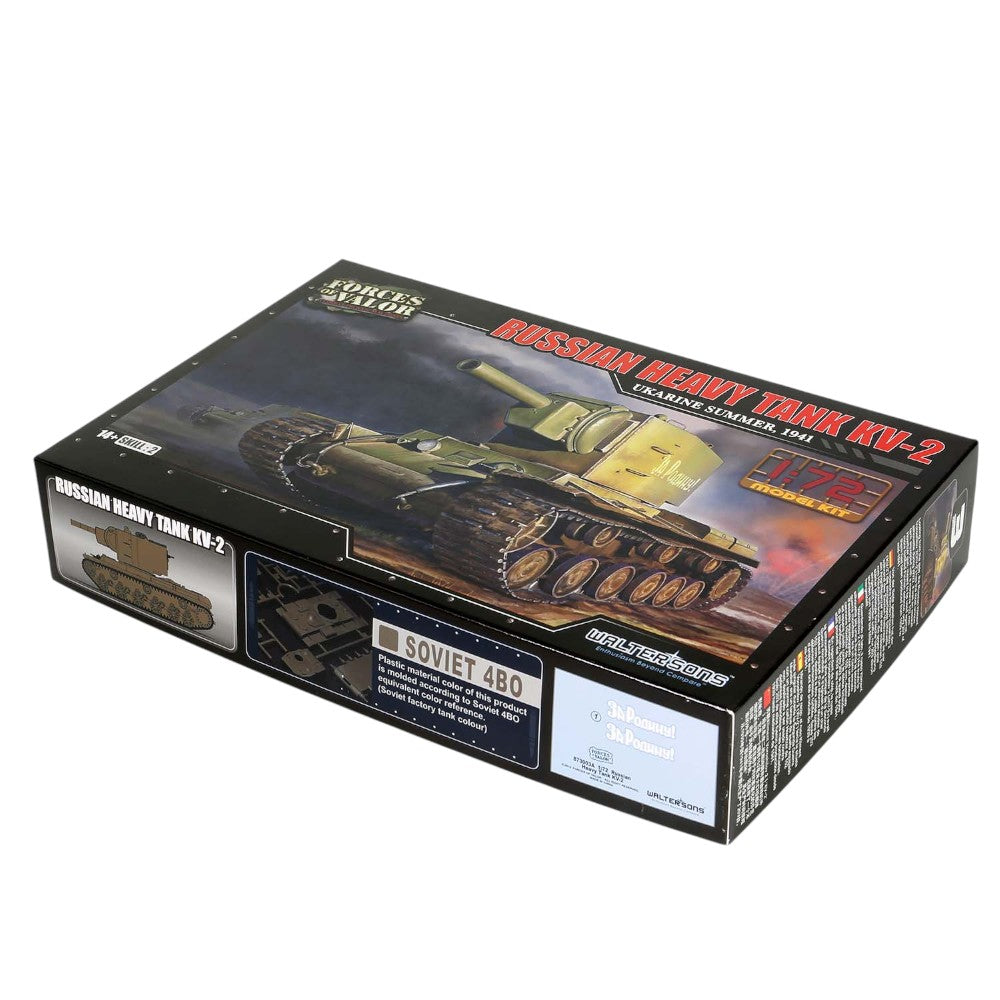 Heavy Tank KV-2 Ukraine Summer, 1941 Model Kit 1/72