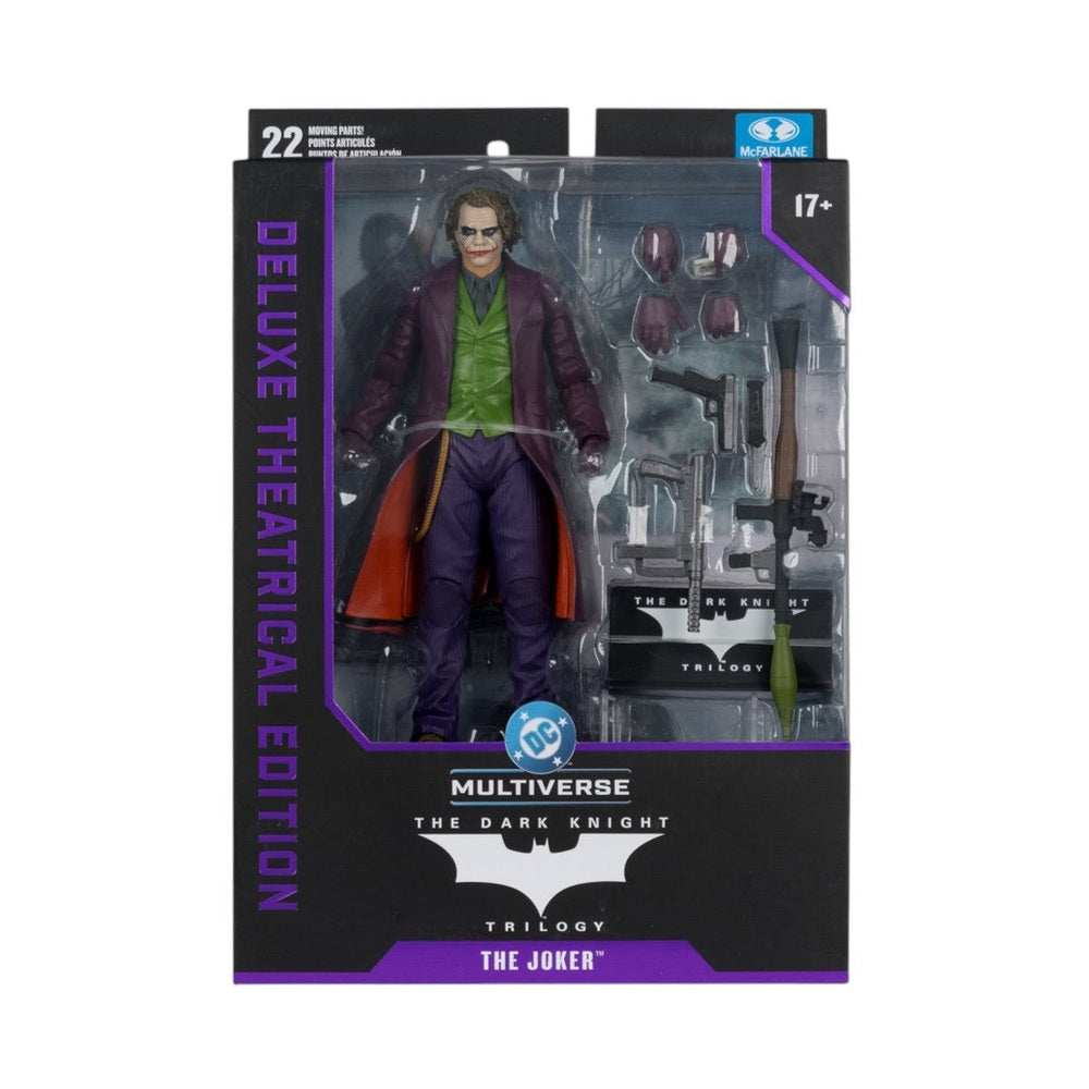 DC Multiverse Deluxe Theatrical Edition The Joker The Dark Knight Trilogy