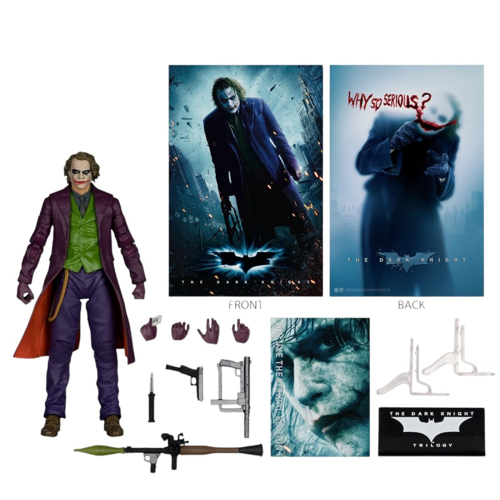 DC Multiverse Deluxe Theatrical Edition The Joker The Dark Knight Trilogy