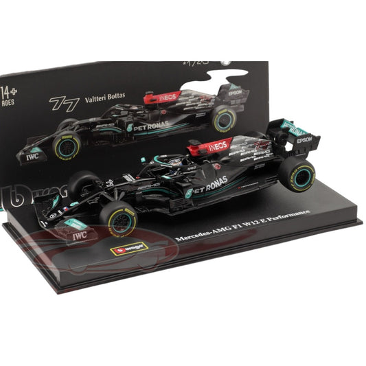 F1 W12 Mercedes-AMG Petronas #77 2021 - Valtteri Bottas c/Piloto 1/43