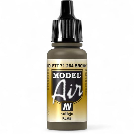 Vallejo Model Air Brown Violet - Marrón Violeta 71264