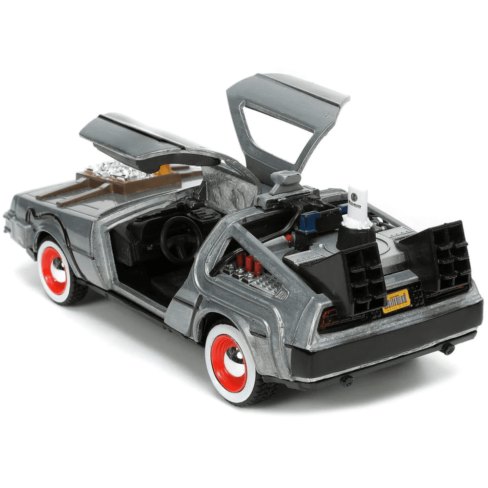 Hollywood Rides: Back to the Future Part III - Delorean Time Machine 1/32