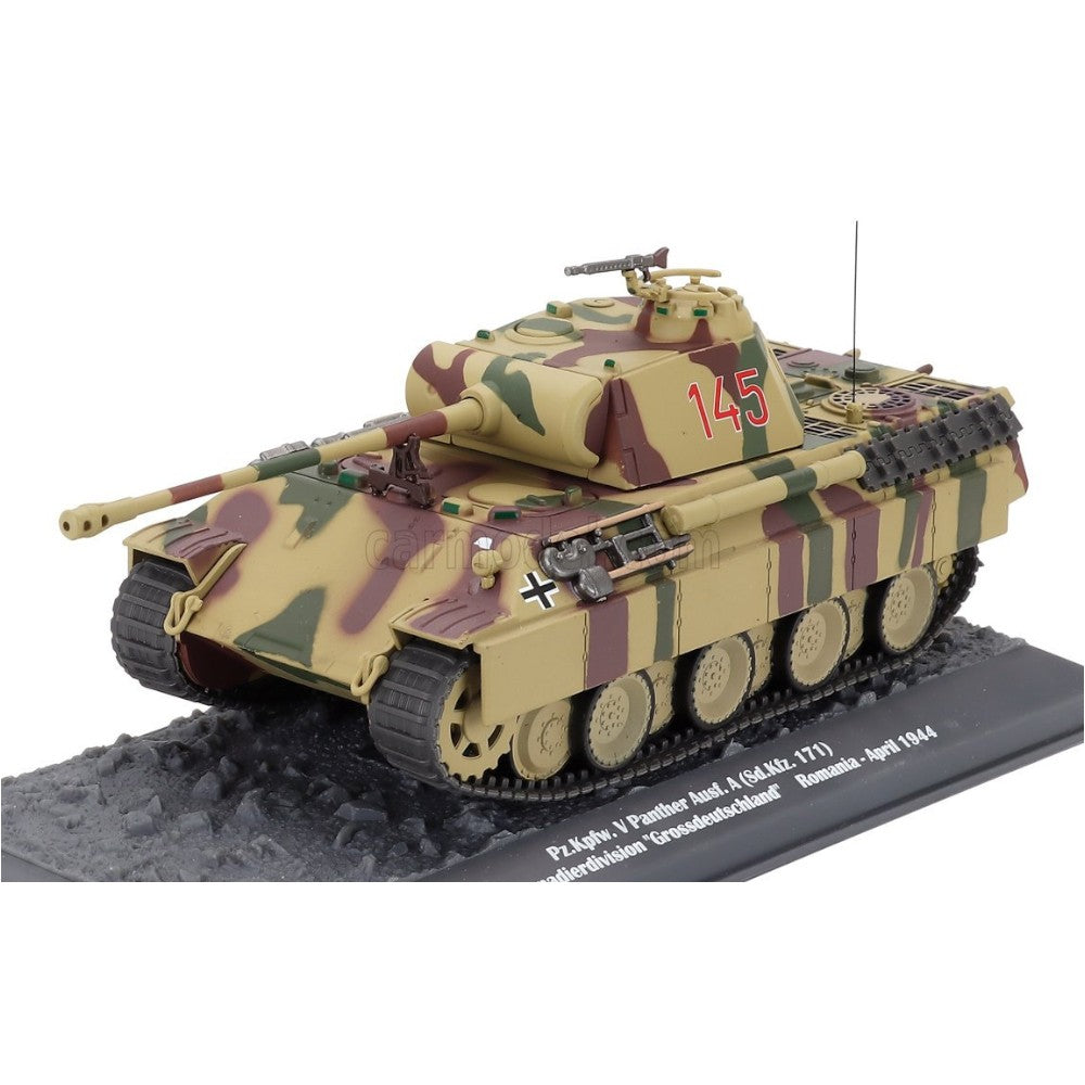 Pz.Kpfw. V Panther Ausf. A Sd.Kfz. 171 Panzergrenadierdivision "Grossdeutschland" Romani April 1944 1/43