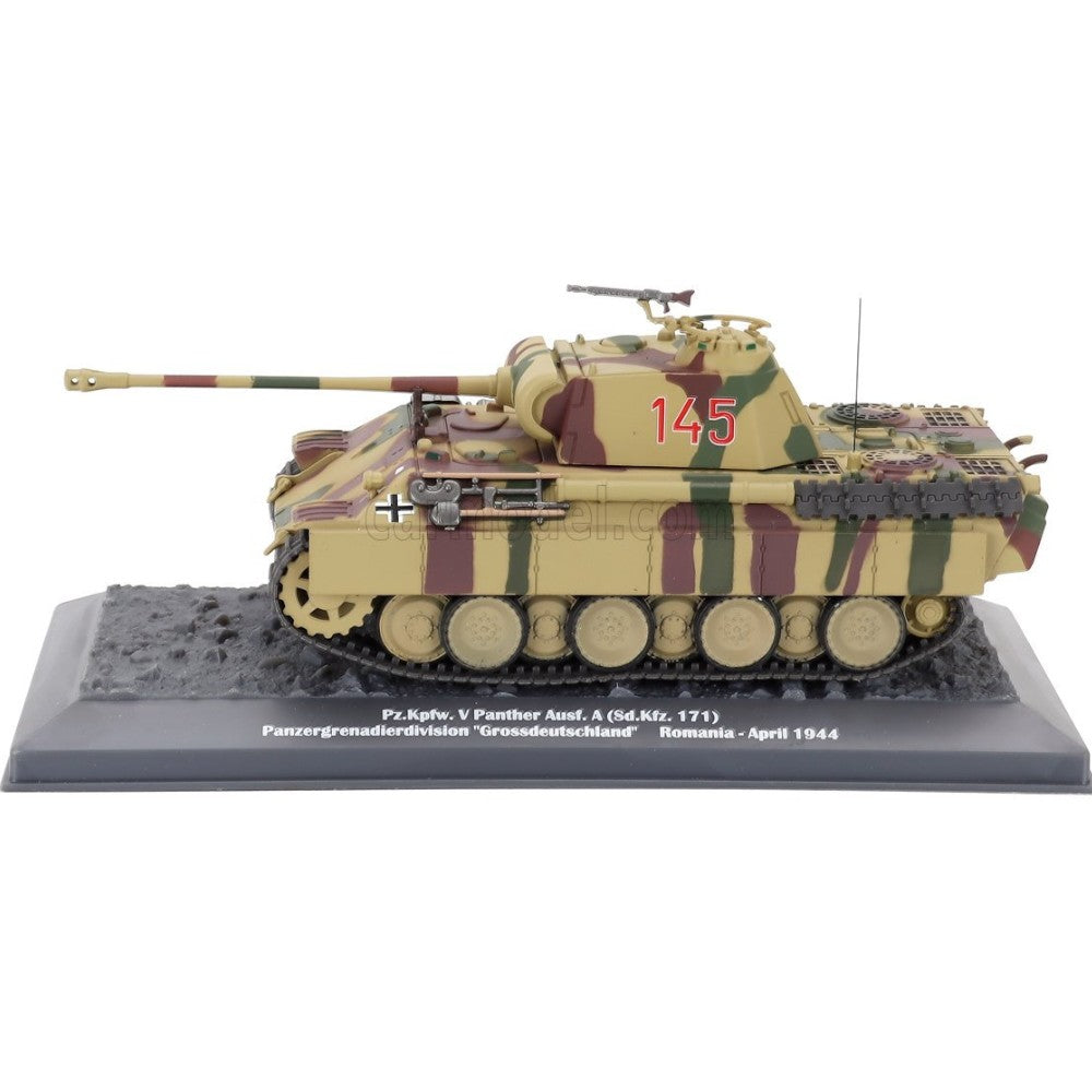 Pz.Kpfw. V Panther Ausf. A Sd.Kfz. 171 Panzergrenadierdivision "Grossdeutschland" Romani April 1944 1/43