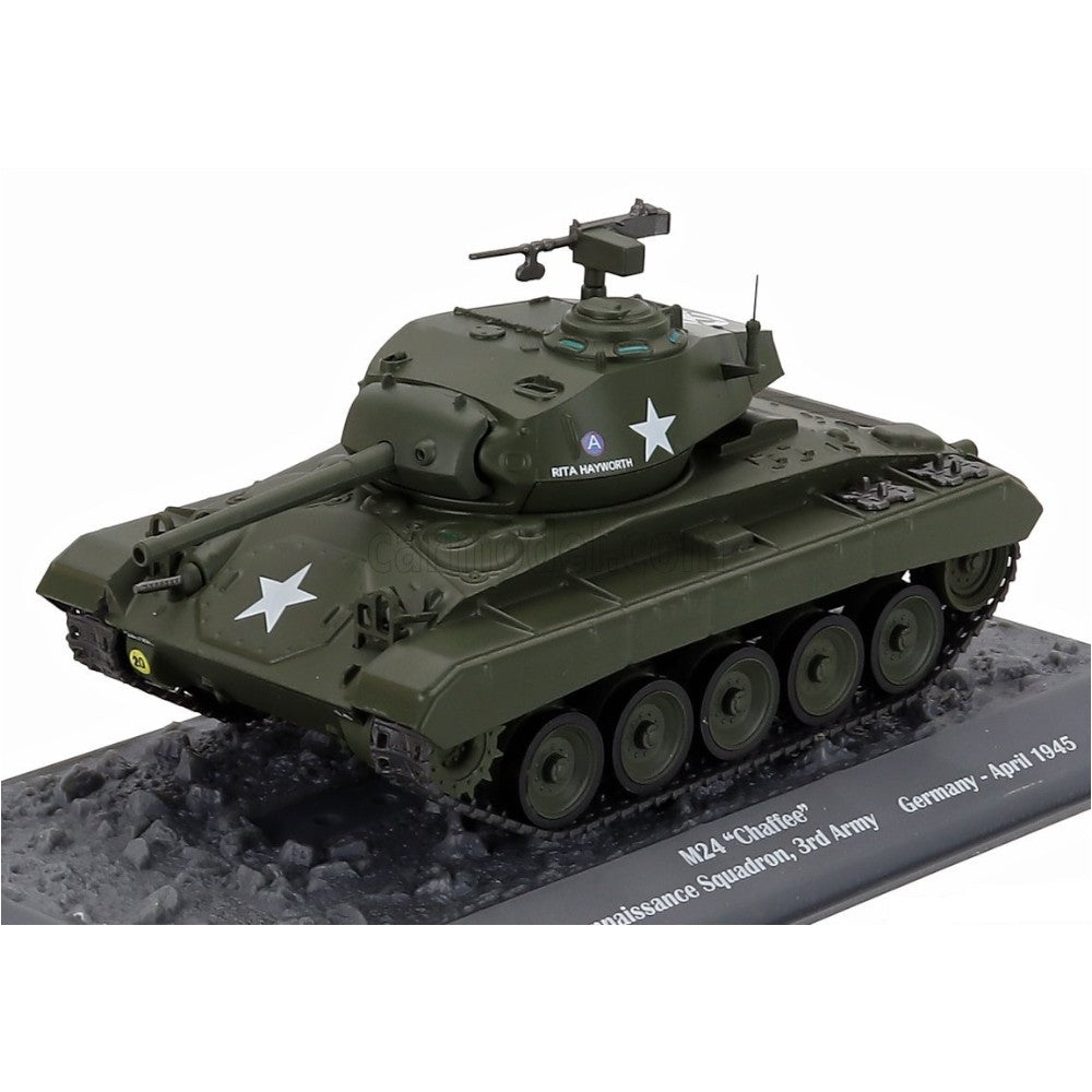 M24 "Chaffee" 2nd Cavalry Reconnaissance Squadron 3rd Army Germany April 1945 1/43