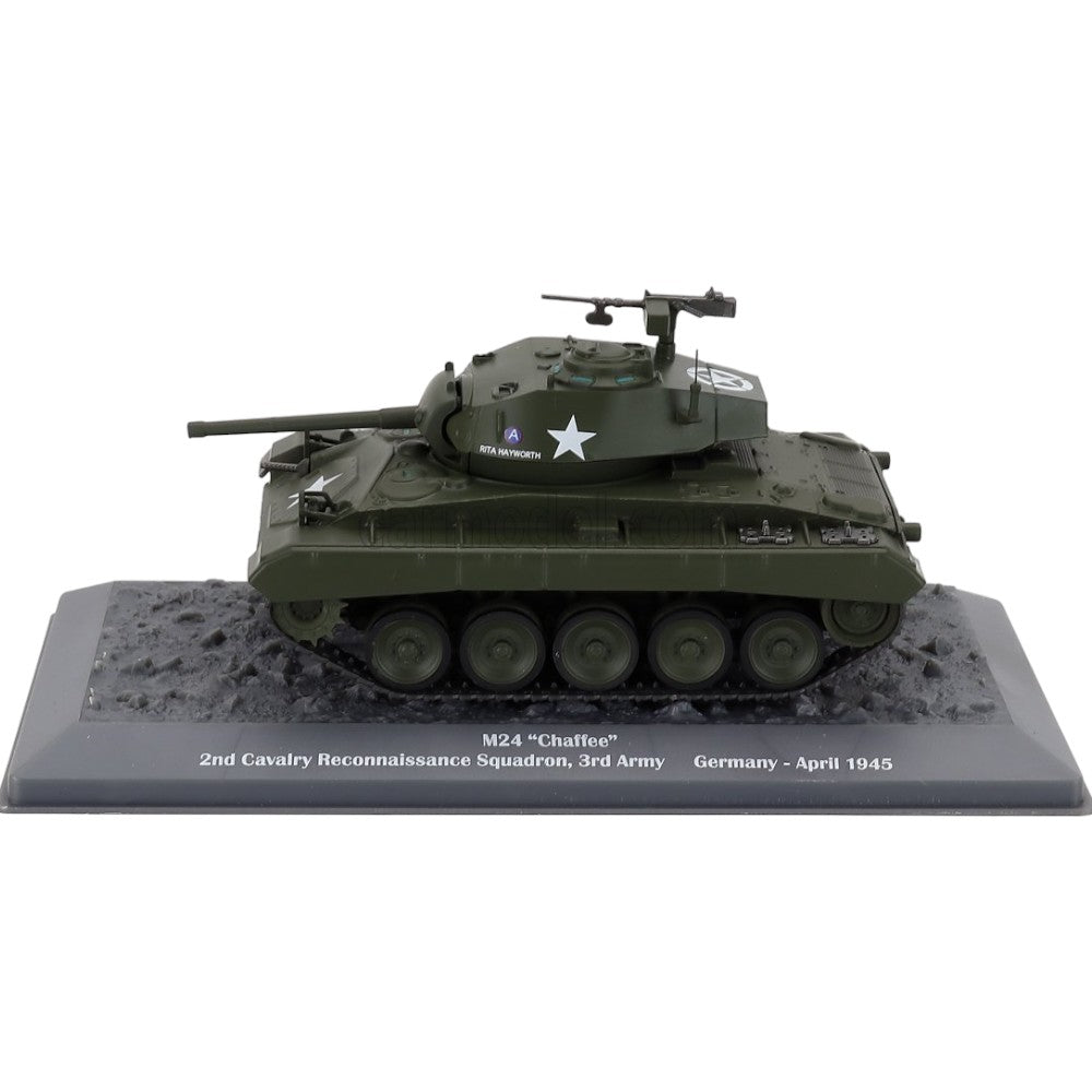 M24 "Chaffee" 2nd Cavalry Reconnaissance Squadron 3rd Army Germany April 1945 1/43