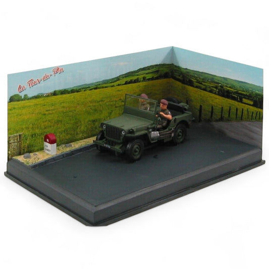 Jeep Willys 1941 Diorama Militar 1/43