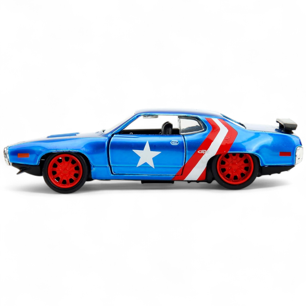 Avengers: 1972 Plymouth GTX & Captain America 1/32