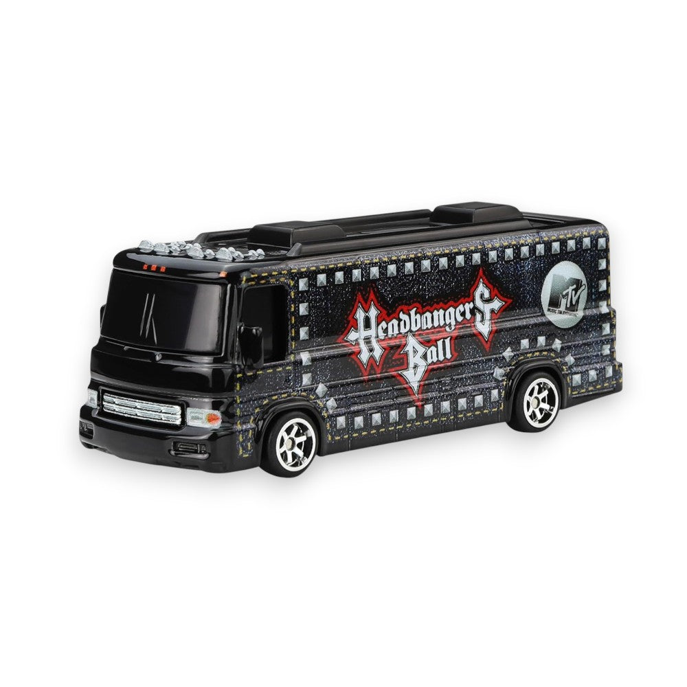 Hot Wheels Pop Culture: MTV Headbangers Ball HW Tour Bus 1/64