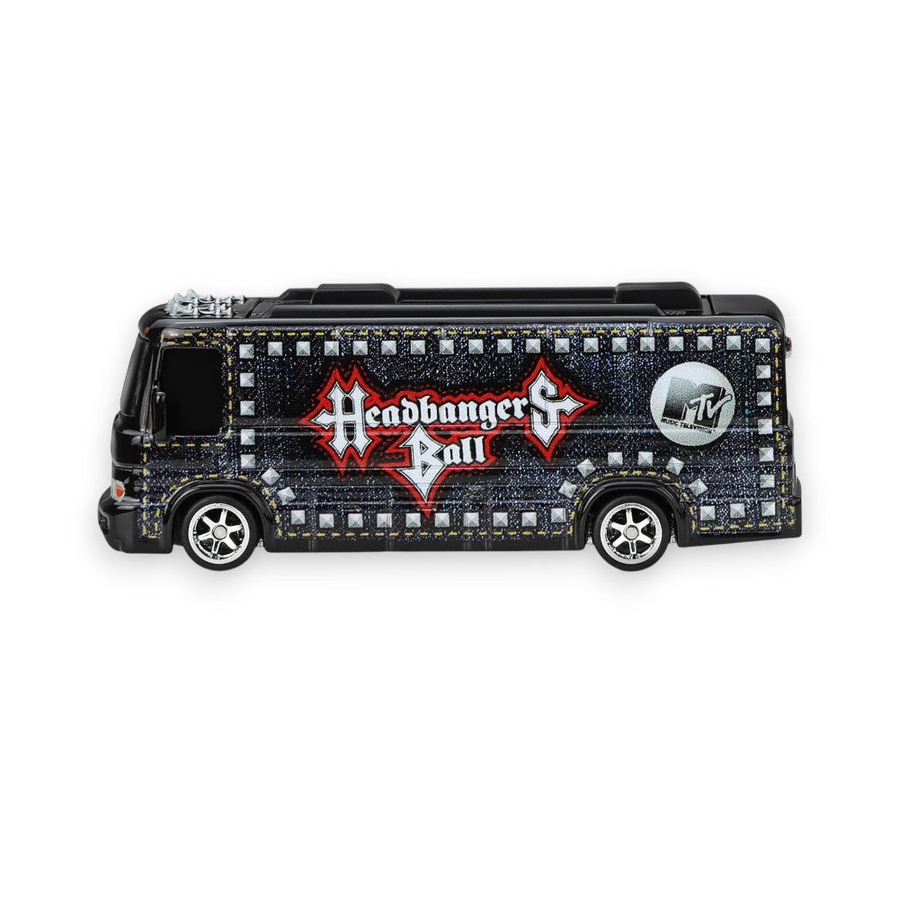 Hot Wheels Pop Culture: MTV Headbangers Ball HW Tour Bus 1/64