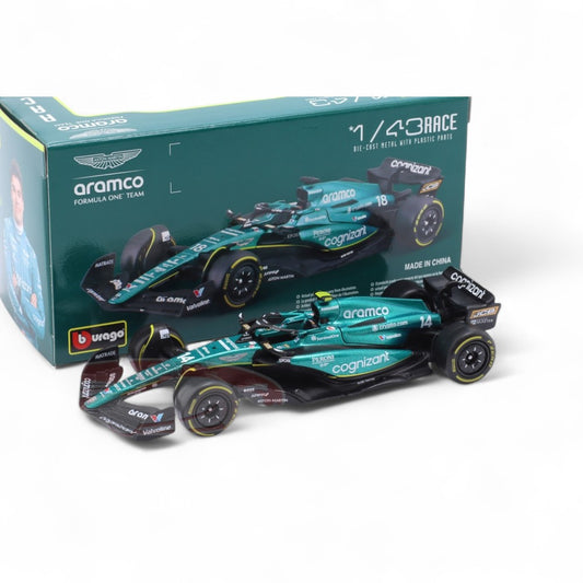 F1 Aston Martin AMR23 #14 2023 - Fernando Alonso 1/43