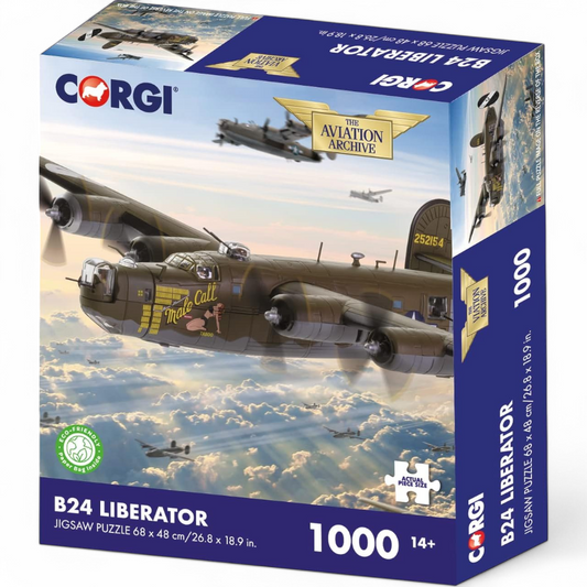 The Aviation Archive - B24 Liberator Rompecabezas 1000 Piezas