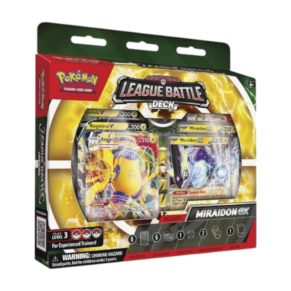 Pokemon TCG Miraidon Ex League Battle Deck English