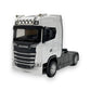 Camión Scania Blanco Luces y Sonido 1/43
