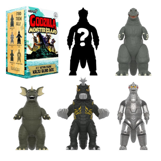 Reaction: Godzilla Monster Island Toho Blind Box