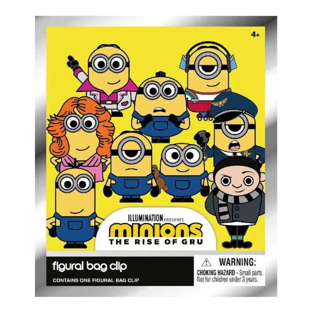 Minions: The Rise of Gru Series 1 - 3D Foam Bag Clip