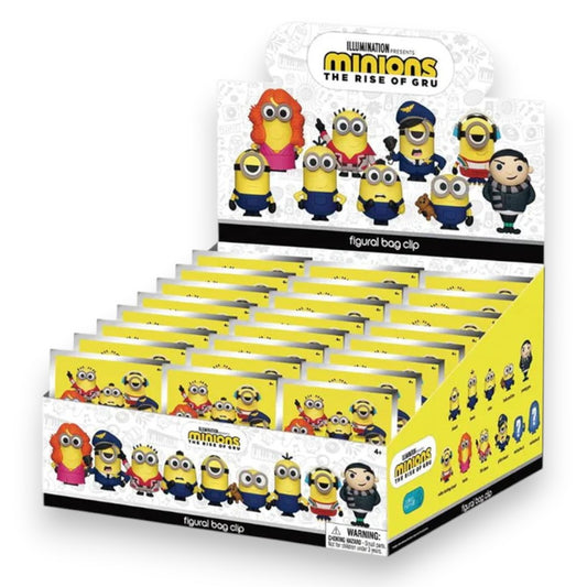 Minions: The Rise of Gru Series 1 - 3D Foam Bag Clip
