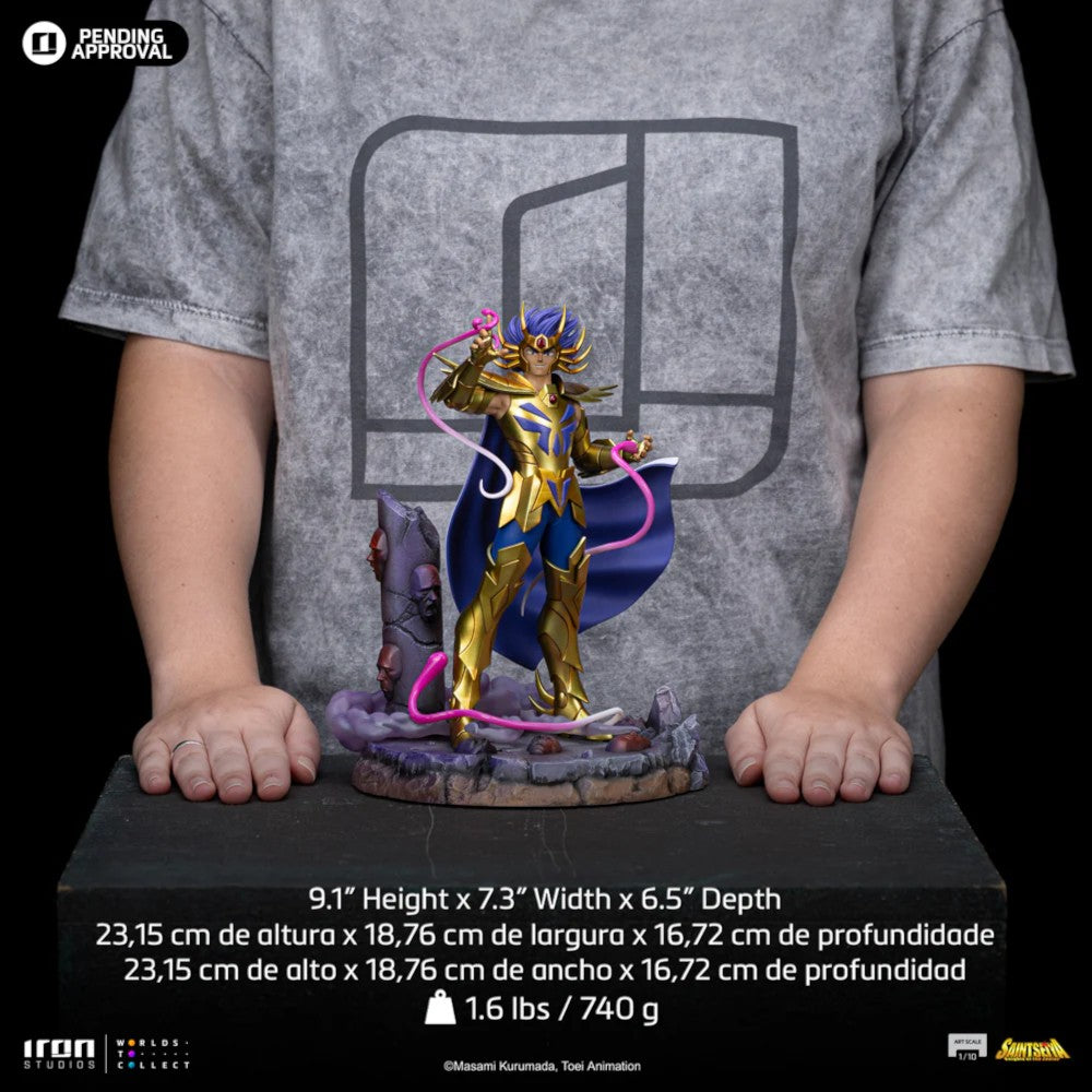 Saint Seiya Cancer Deathmask Art Scale 1/10