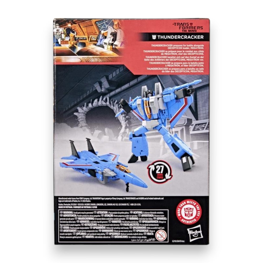 The Transformers: The Movie Studio Series Voyager Class Thundercracker