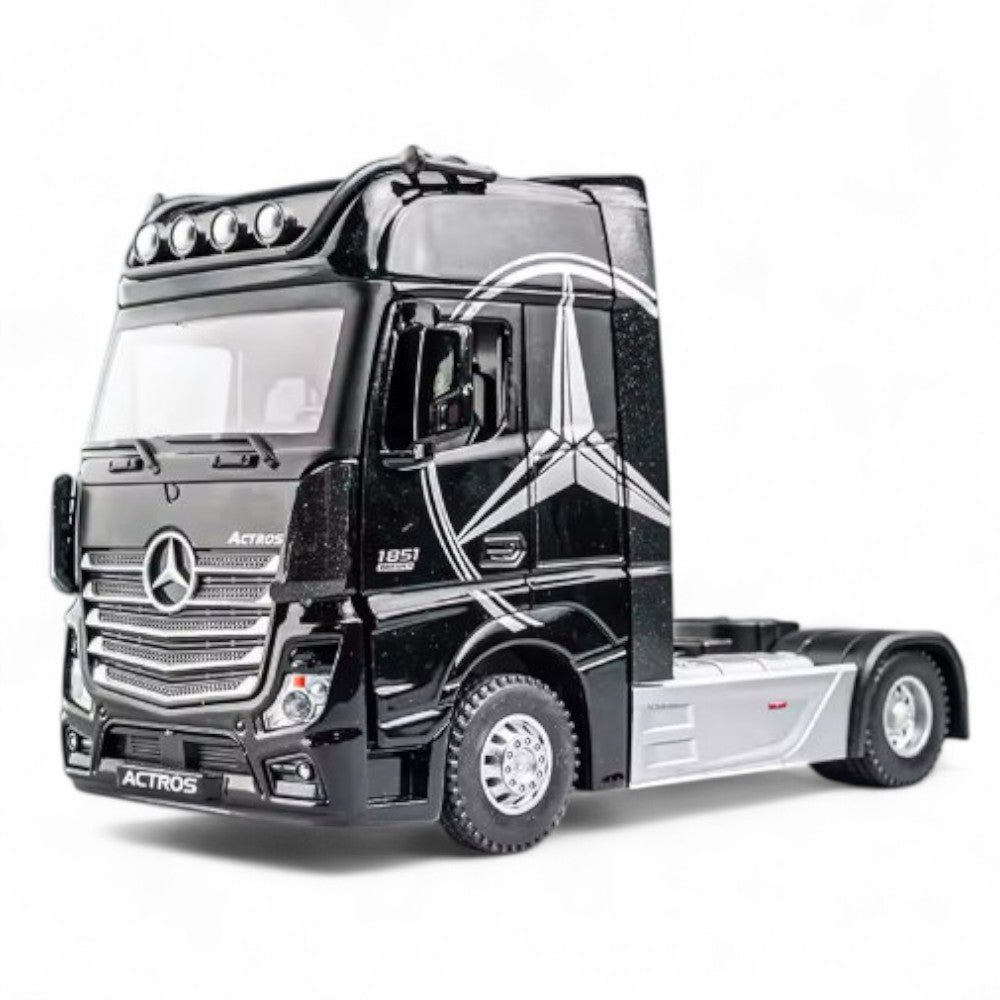 Mercedes Benz Actros Negro Luces y Sonido 1/24