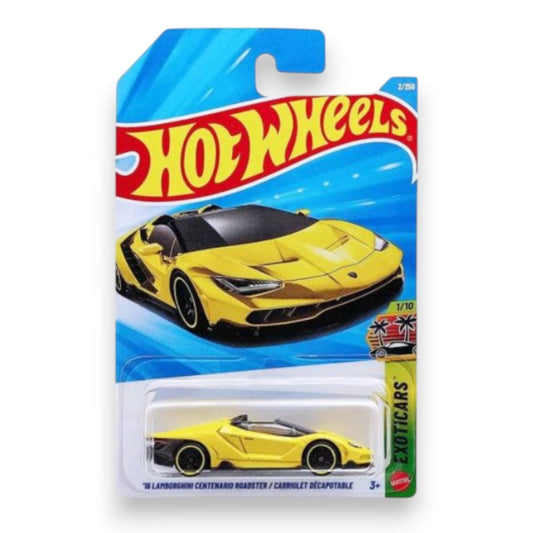 Hot Wheels '16 Lamborghini Centenario Roadster / Cabriolet Décapotable 1/64