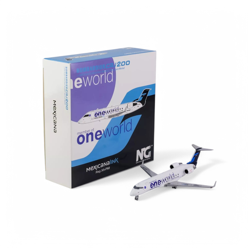 Bombardier CRJ200 - Member of One World Mexicana Link 1/200